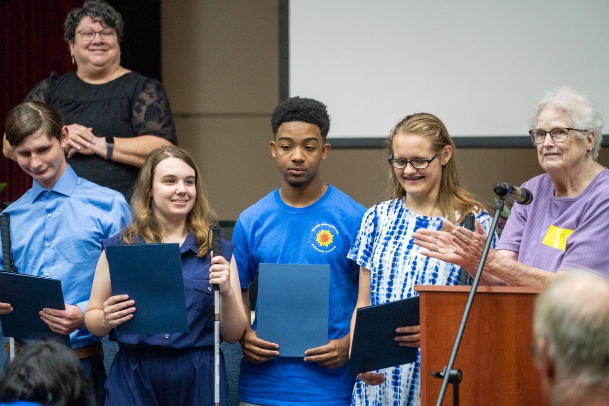 Winners at the Award Ceremony